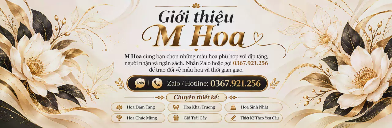 Ảnh bìa Shop hoa tươi Phường Gia Định Hồ Chí Minh - Thêm sắc hoa cho ngày vui